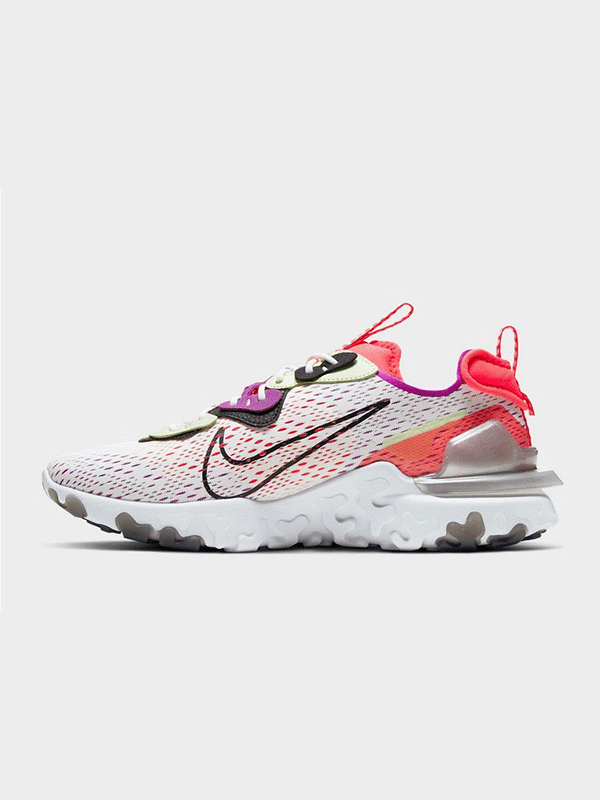 nike react vision pink and white